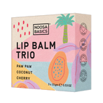 Lip Balm Trio - Paw paw, Coconut, Cherry