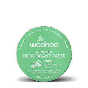 Woohoo All Natural Deodorant Paste 60g (Tin) - Wild Scent