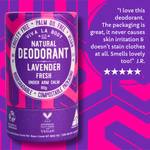 Natural Deodorant Lavender Fresh - 80g