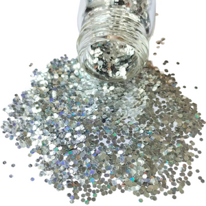 Holographic Bioglitter - 8mL glass jar