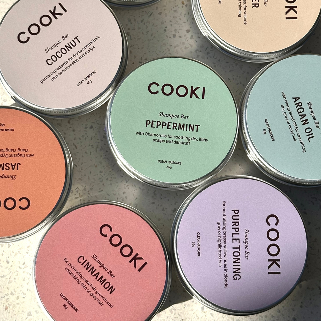 Cooki Haircare Travel Tin for Shampoo and Conditioner Bars