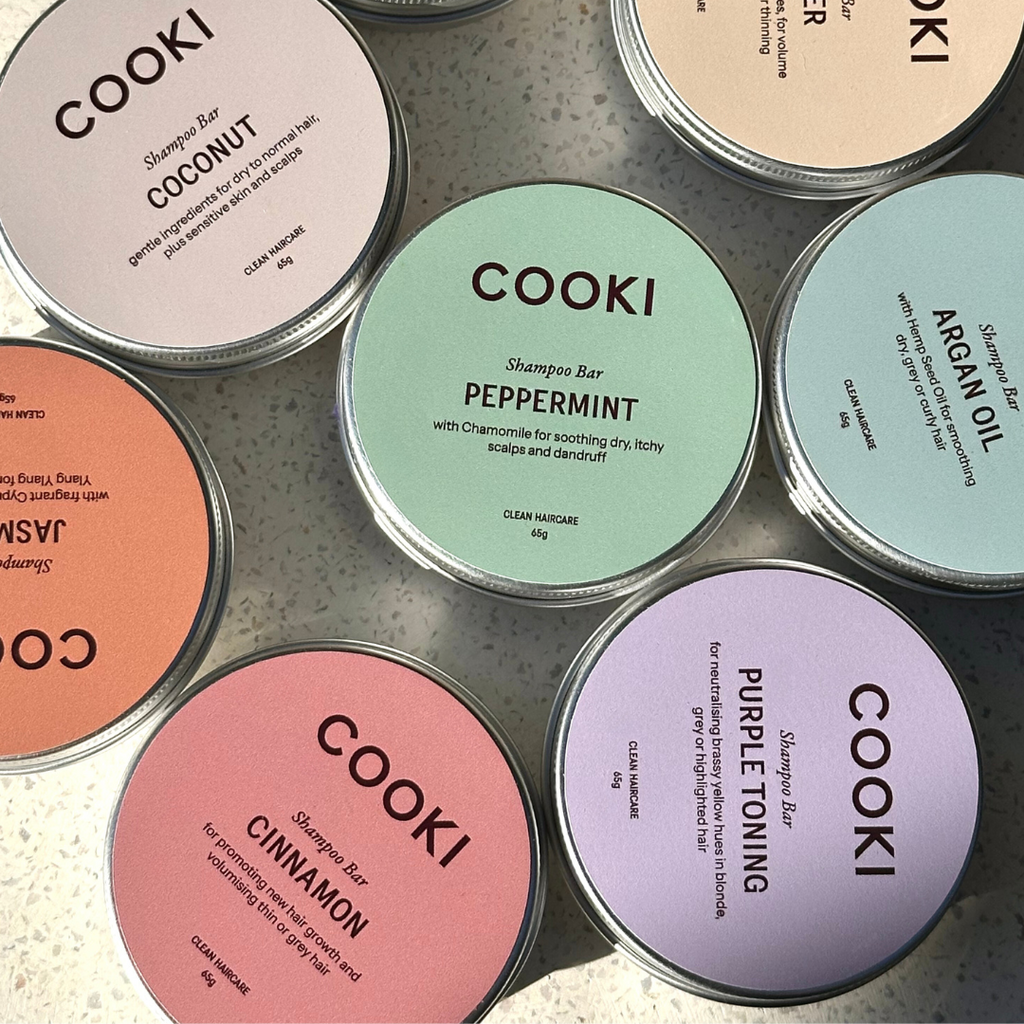 Cooki Haircare Travel Tin for Shampoo and Conditioner Bars