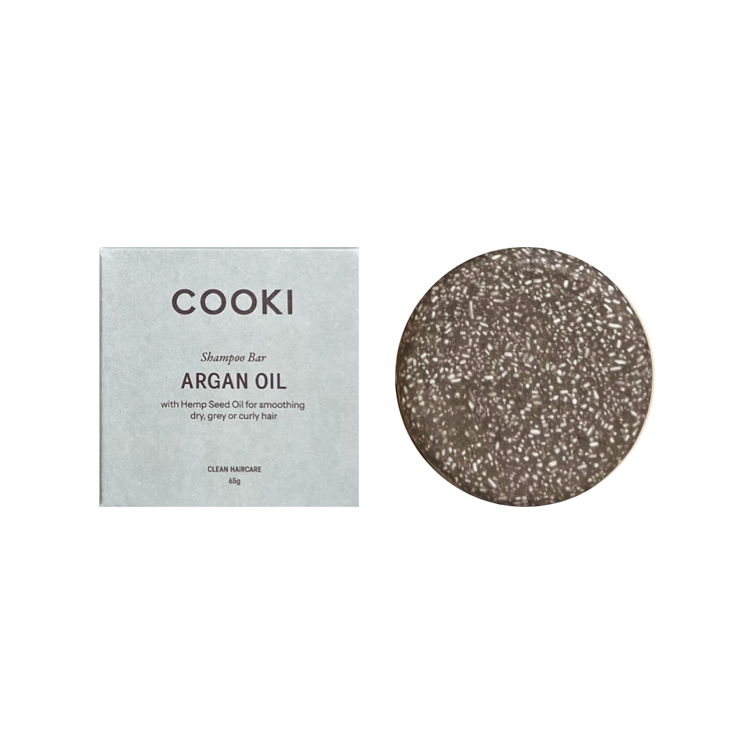 Argan Oil Shampoo Bar - For Dry, Grey or Curly Hair - 65g