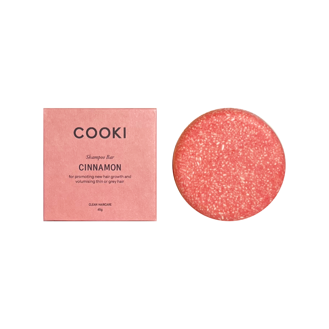 Cinnamon Shampoo Bar - For Volume and Hair Growth - 65g