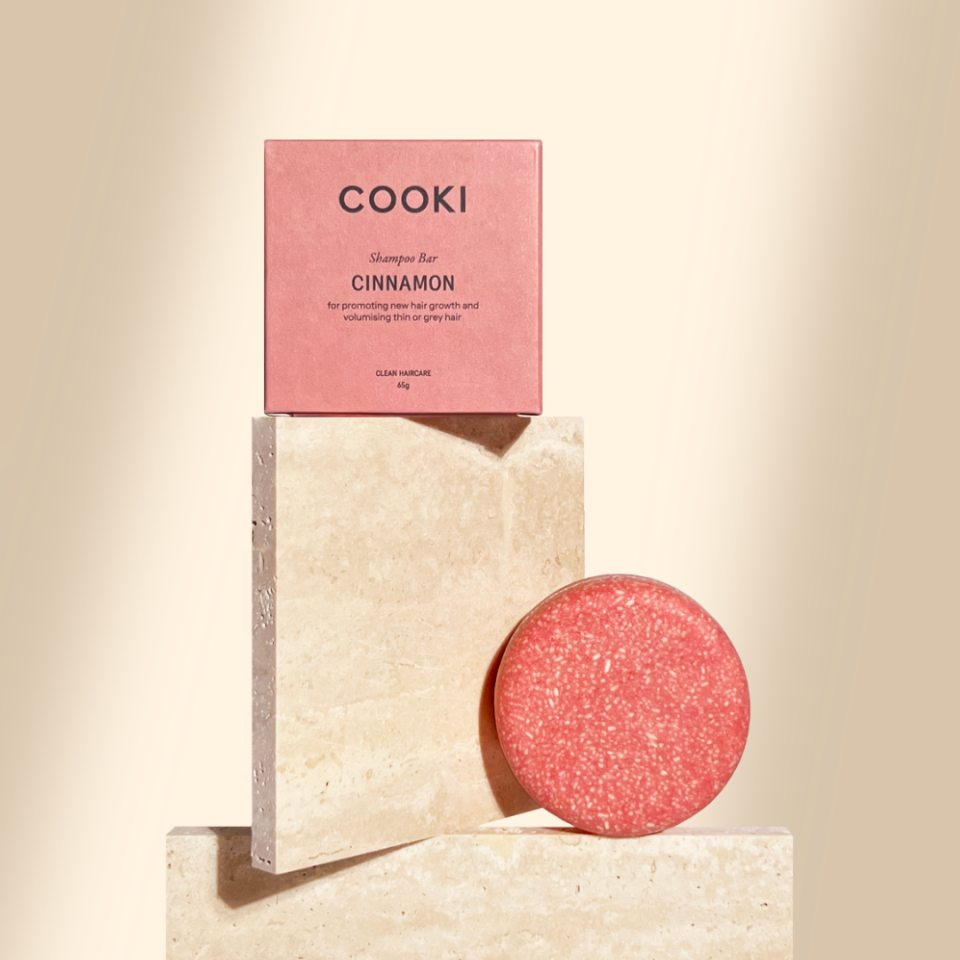 Cinnamon Shampoo Bar - For Volume and Hair Growth - 65g
