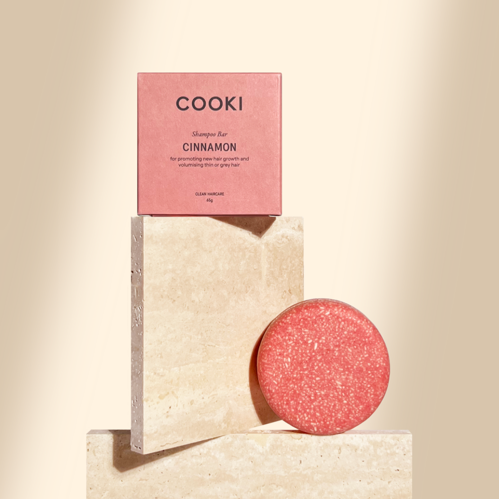 Cinnamon Shampoo Bar - For Volume and Hair Growth - 65g