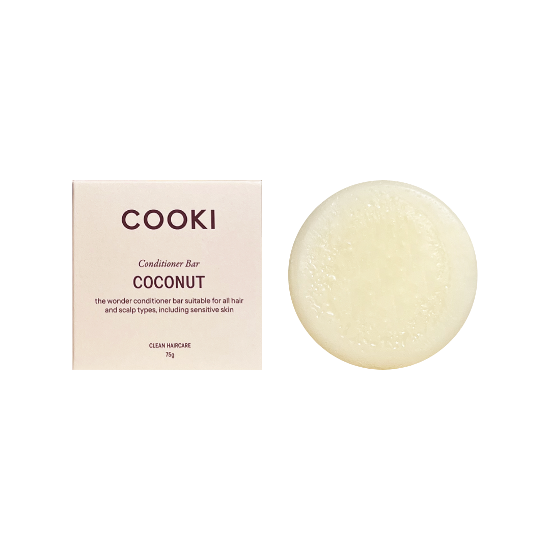 Coconut Conditioner Bar - For All Hair & Scalp Types, Including Sensitive Skin - 75g