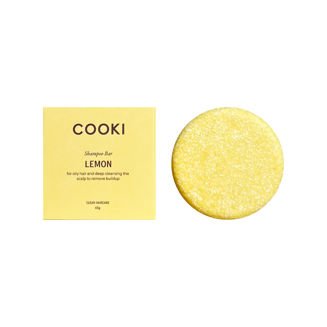 Lemon Shampoo Bar - For Oily Scalps - 65g