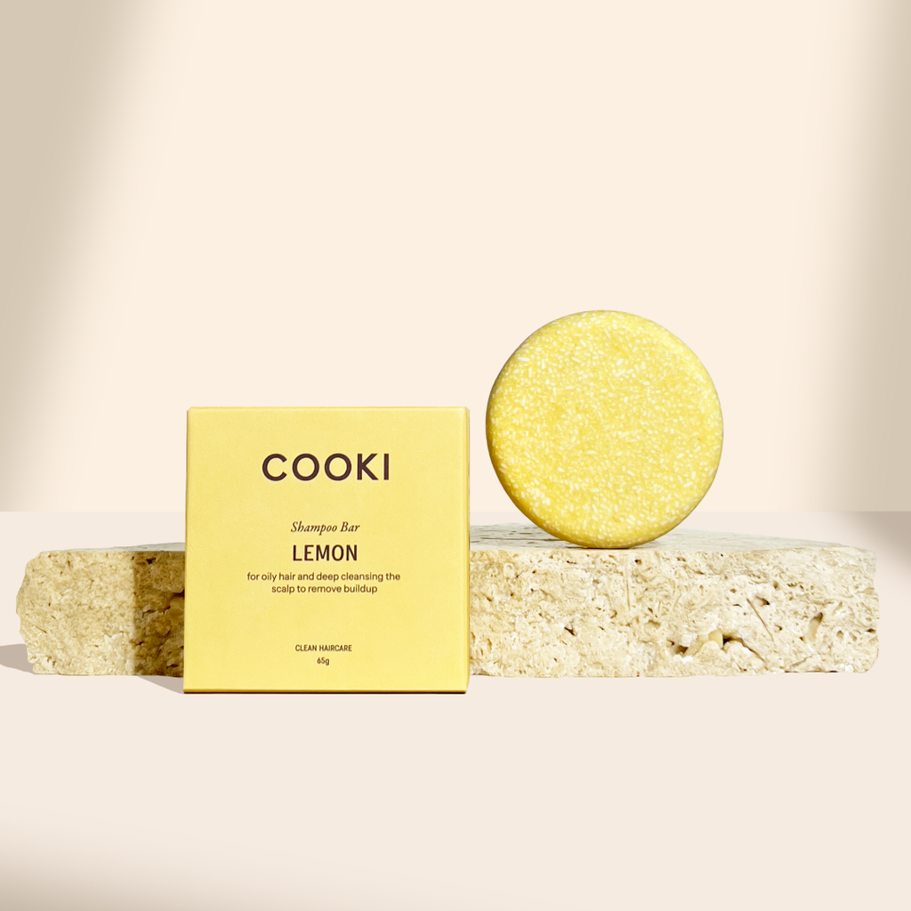 Lemon Shampoo Bar - For Oily Scalps - 65g