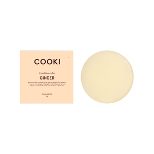 Ginger Conditioner Bar - For All Hair Types, Including Oily, Fine or Grey Hair - 75g