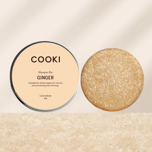 JUMBO Ginger Shampoo Bar - For Volume and Preventing Hair Thining - 108g