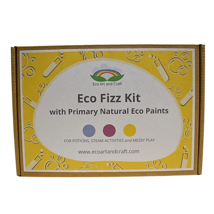 Eco Fizz and Paint Kit - Sensorial Playing – Be Gaia