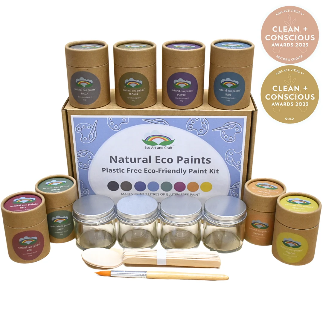 Natural Eco Paint - 8 Natural Colours