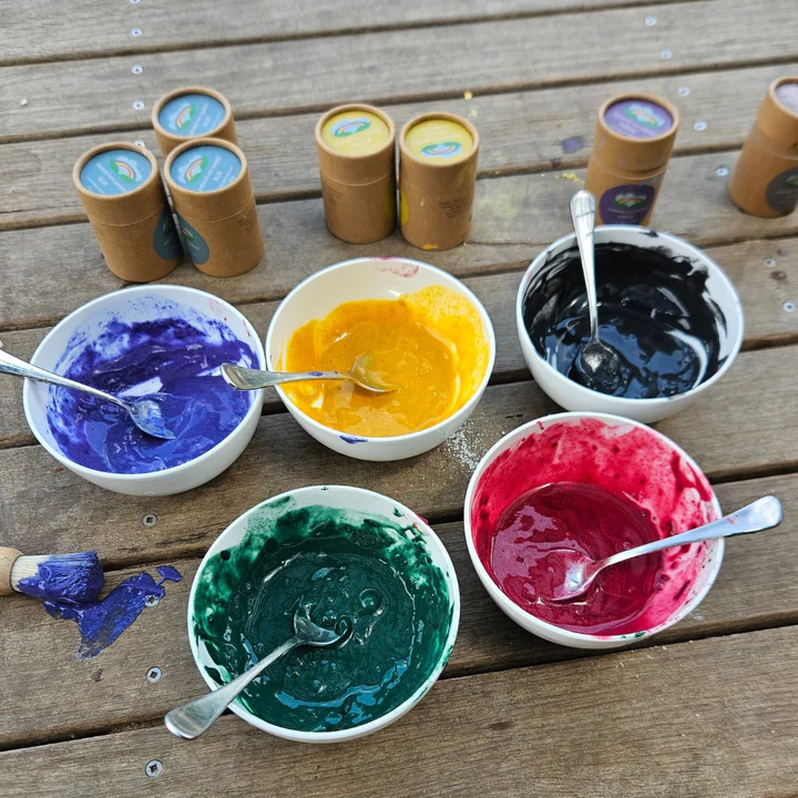 Natural Eco Paint - 8 Natural Colours