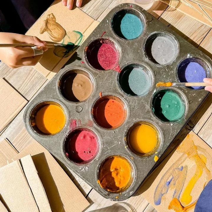 Natural Eco Paint - 8 Natural Colours