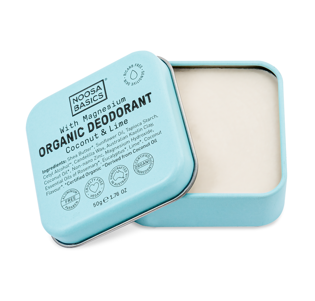 Organic Deodorant Cream - Coconut & Lime