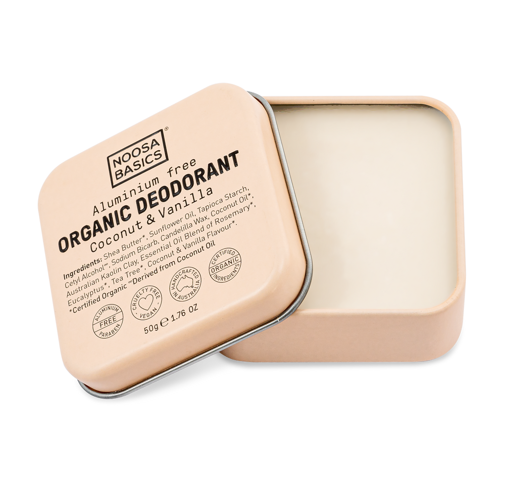 Organic Deodorant Cream - Coconut & Vanilla