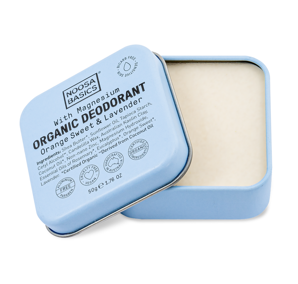 Organic Deodorant Cream - Sweet Orange and Lavender