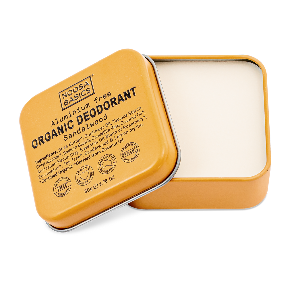 Organic Deodorant Cream - Sandalwood