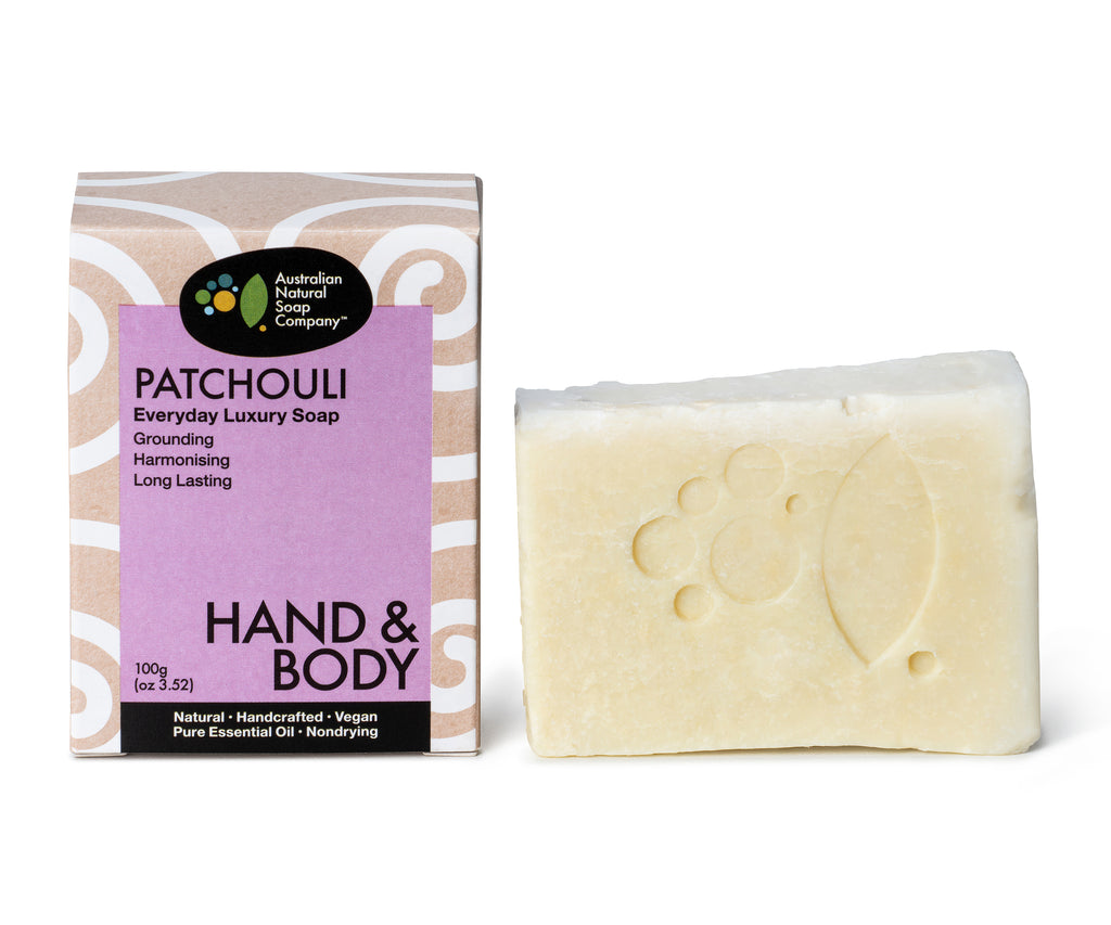 Hand & Body Patchouli Bar Soap - 100g