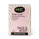 Face & Body Pink Clay Detoxifying Cleanser - 100g