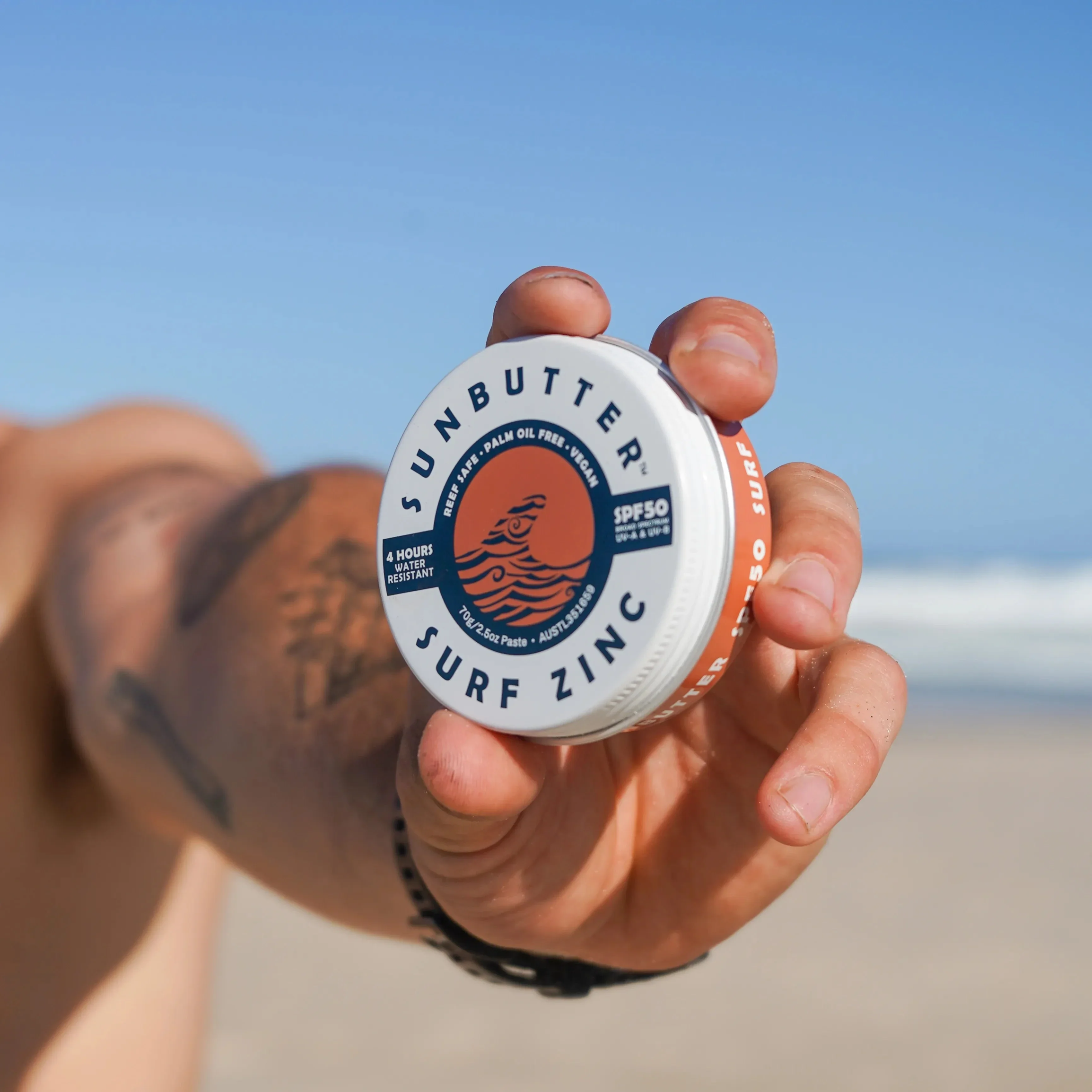 Vegan Surf Zinc SPF50 70g