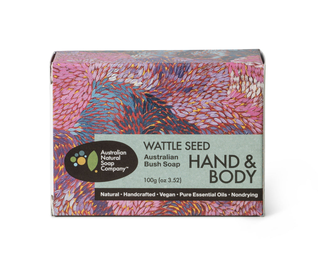 Australian Bush Range Soap - Wattle Seed 100g