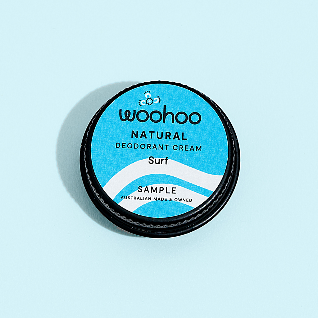 Sample Size - Woohoo All Natural Deodorant Paste 10g - Surf Scent