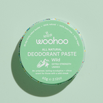 Woohoo All Natural Deodorant Paste 60g (Tin) - Wild Scent