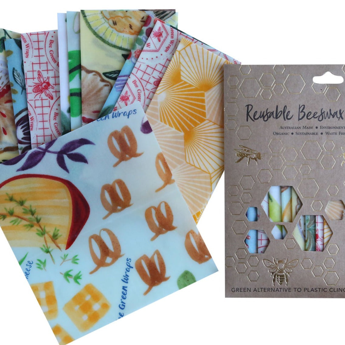 Extra Small Beeswax Food Wrap (bulk pack with 10)