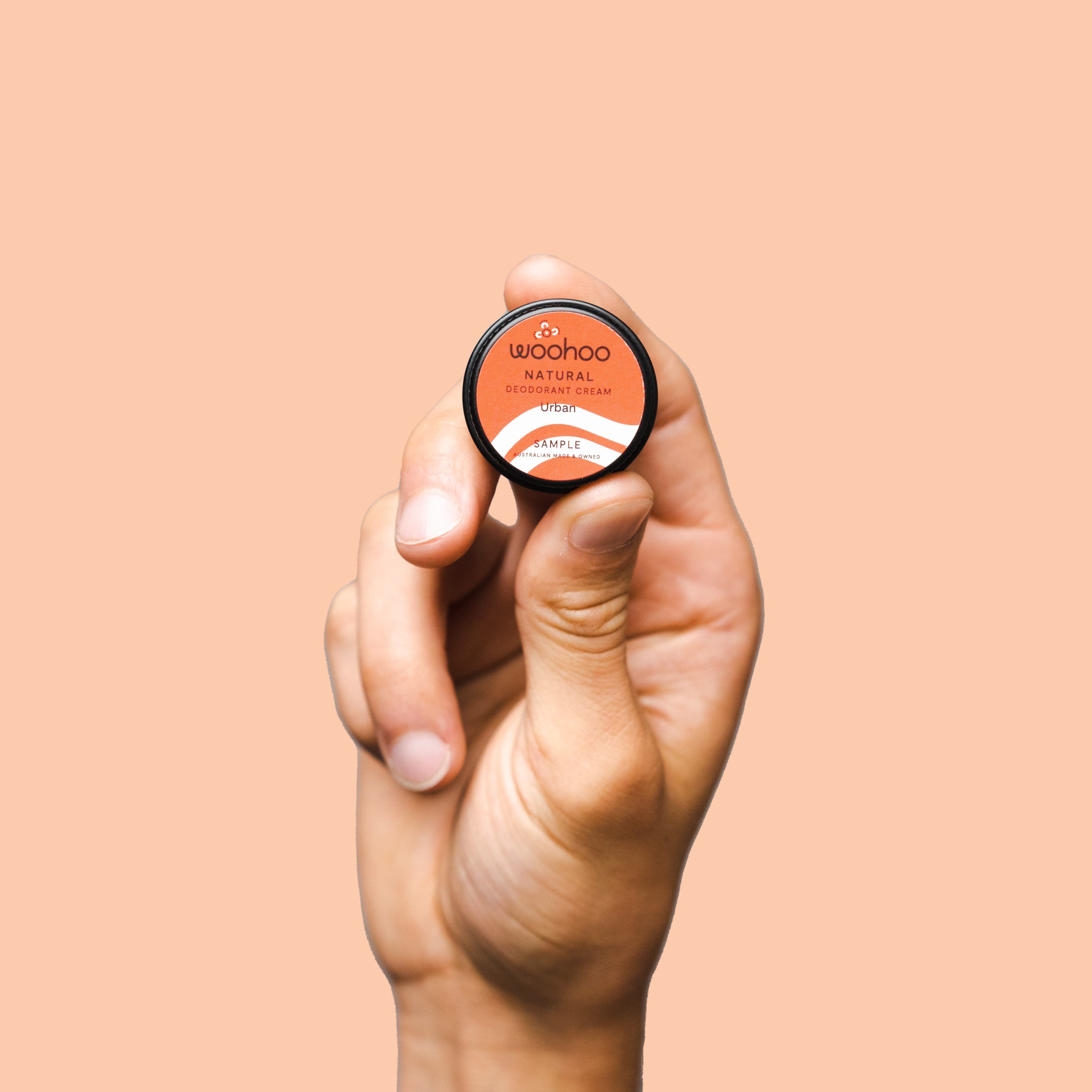 Sample Size - Woohoo All Natural Deodorant Paste 10g - Urban Scent