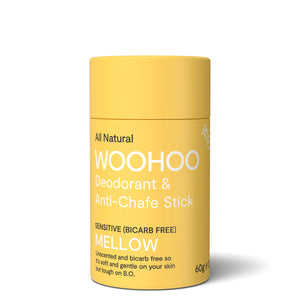 Woohoo All Natural Deodorant Stick 60g - Mellow Scent