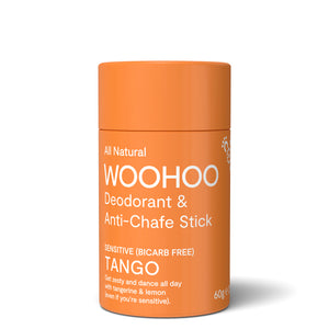 Woohoo All Natural Deodorant Stick 60g - Tango Scent