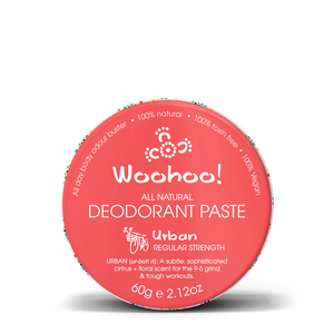 Woohoo All Natural Deodorant Paste 60g (Tin) - Urban Scent