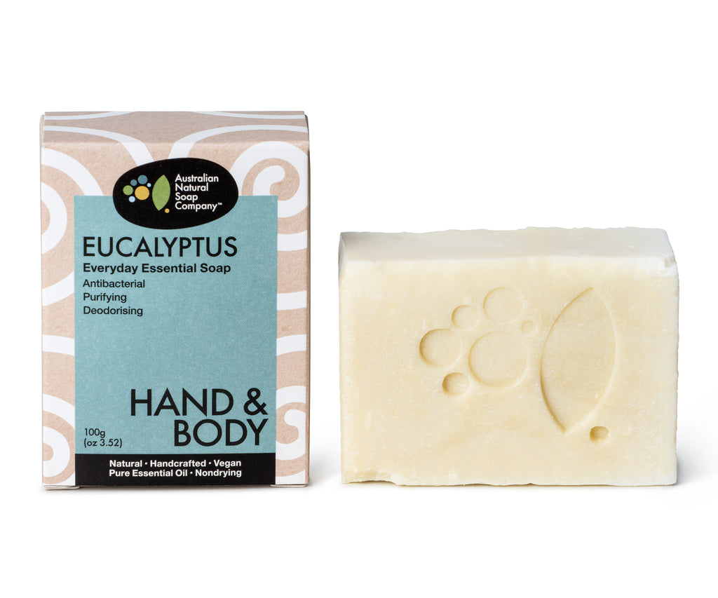 Hand & Body Eucalyptus Bar Soap - 100g