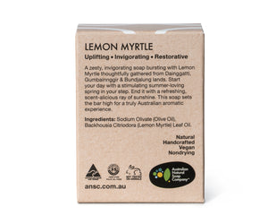 Hand & Body Lemon Myrtle Bar Soap 100g