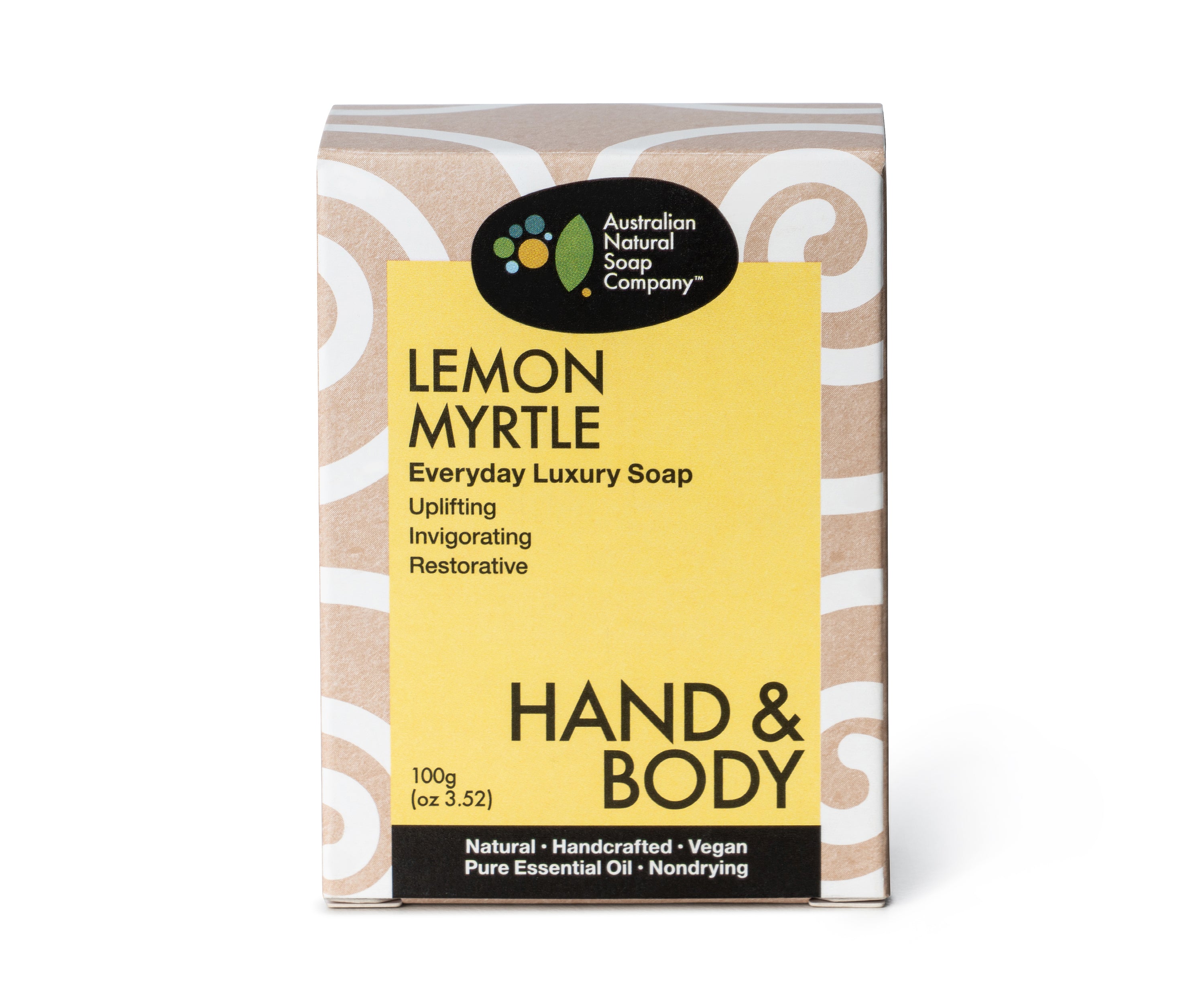 Hand & Body Lemon Myrtle Bar Soap 100g