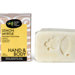 Hand & Body Lemon Myrtle Bar Soap 100g