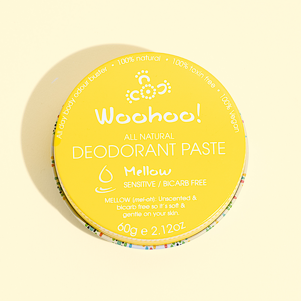 Woohoo All Natural Deodorant Paste 60g (Tin) - Mellow Scent