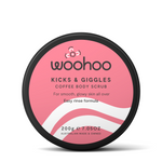 'Kicks and Giggles' Coffee Body Scrub 200g (Tin)