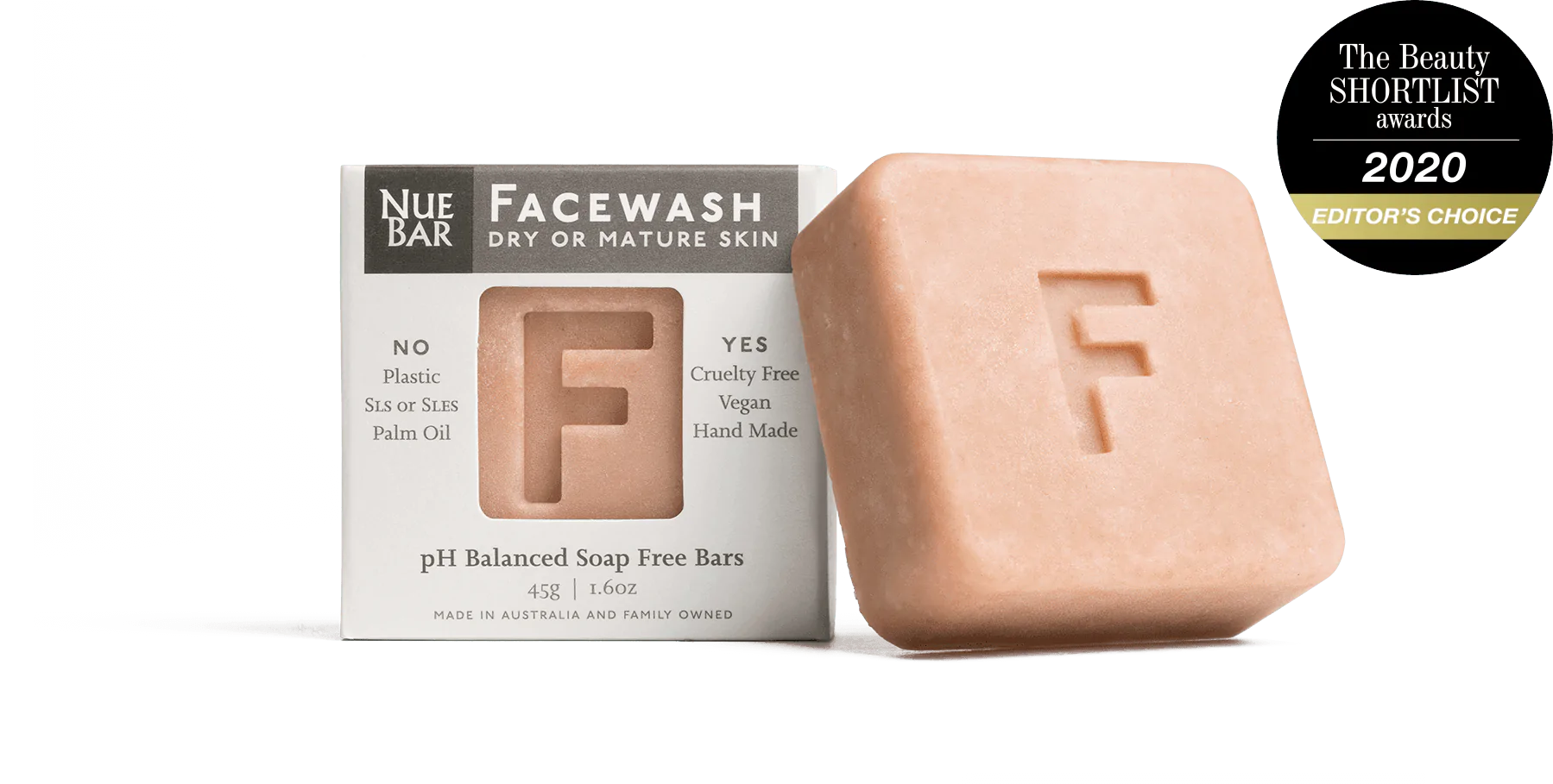 Face Wash Bar Dry or Mature Skin 45g